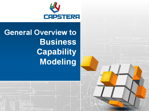Business Capability Modeling Overview