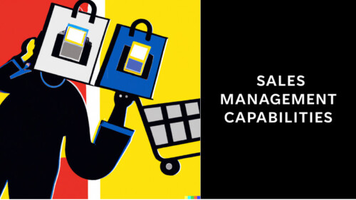 Sales Management Business Capabilities Map