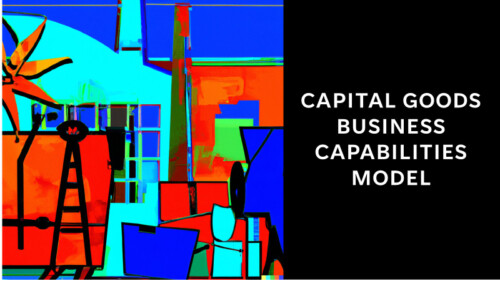 Capital Goods Manufacturing Business Capabilities Map