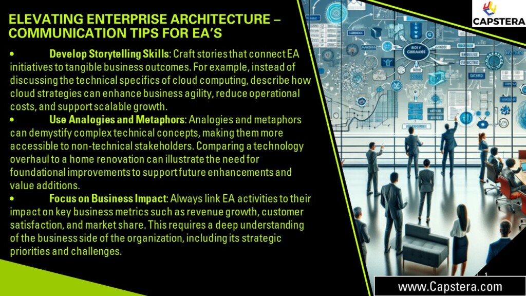 Elevating Enterprise Architecture to a Strategic Partner - Communicating Tips for EAs