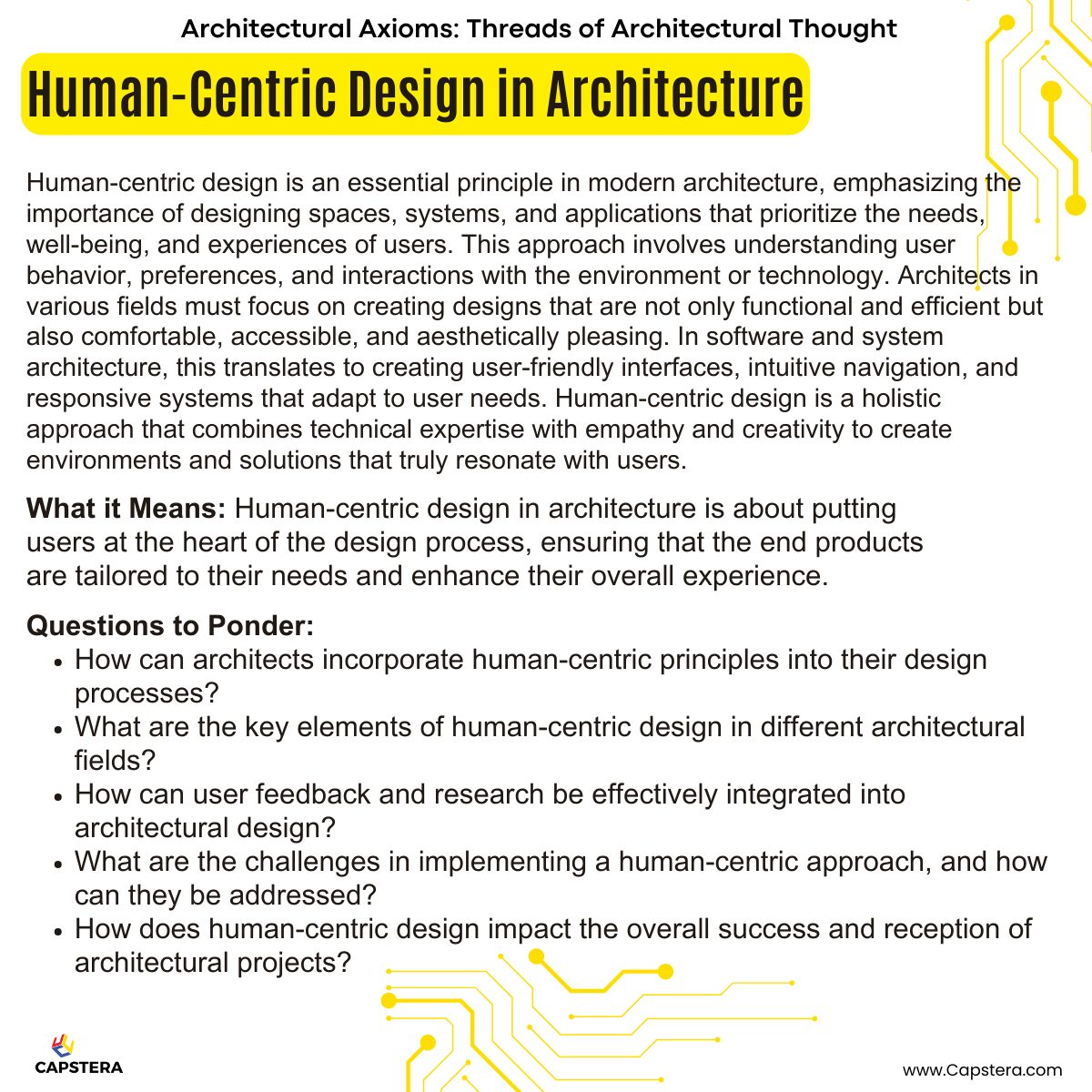 Human-Centric Design in Architecture