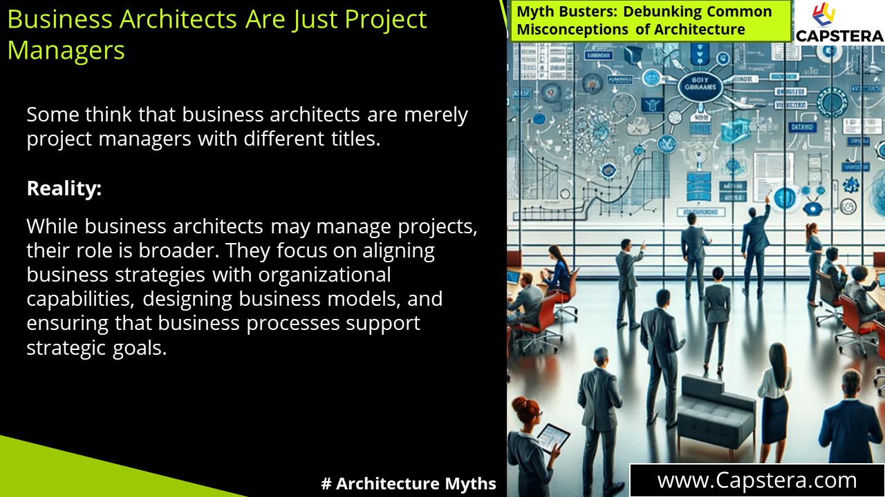 Business Architects Are Just Project Managers