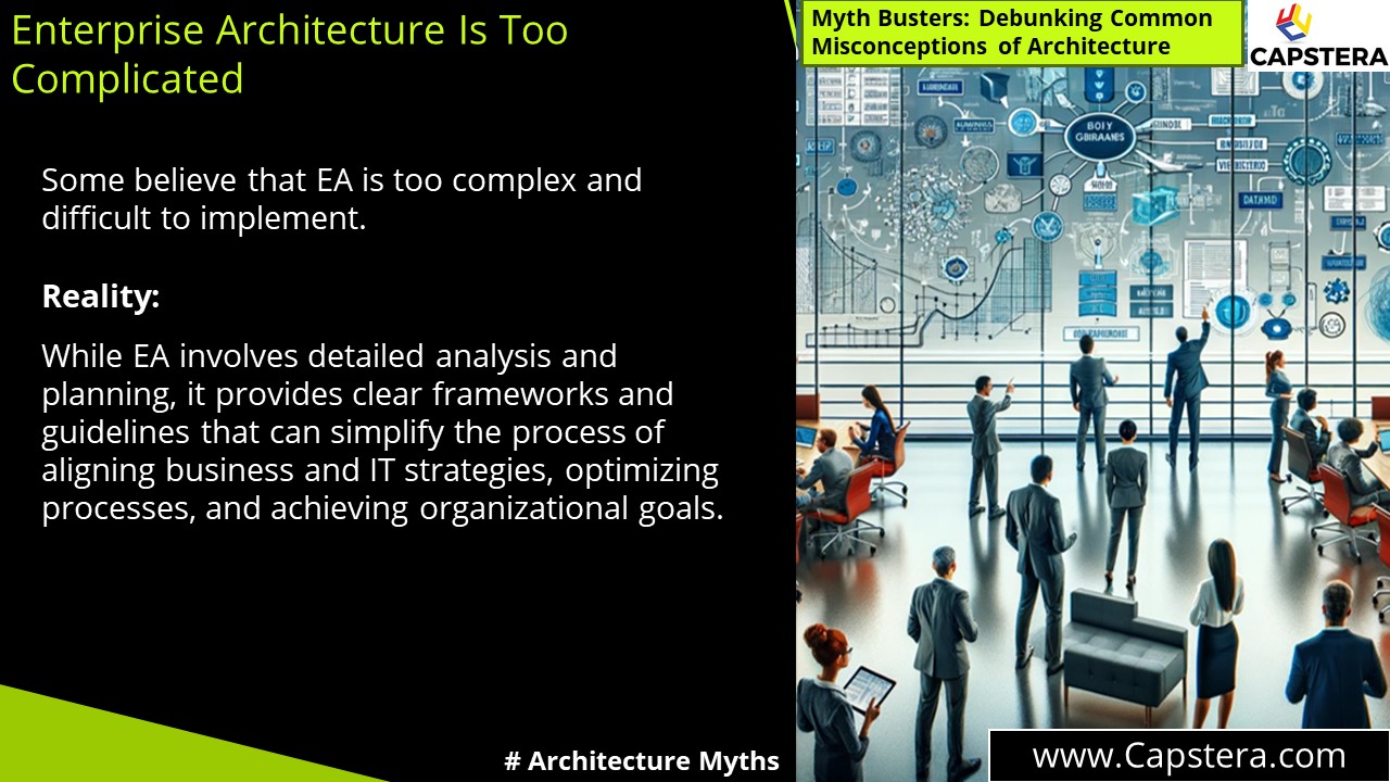 Enterprise Architecture Is Too Complicated
