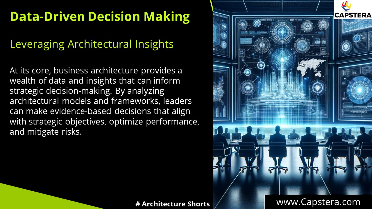 Data-Driven Decision Making: Leveraging Architectural Insights